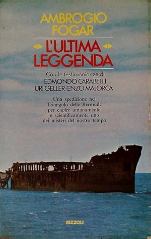 Seller image for L'ultima leggenda for sale by Librodifaccia