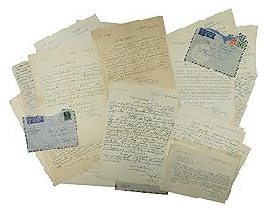 Bild des Verkufers fr 7 autograph letters signed, 12 typed letters signed "C. G. Jung ", and 2 autograph manuscripts. zum Verkauf von Antiquariat INLIBRIS Gilhofer Nfg. GmbH