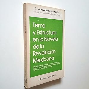 Seller image for Tema y estructura en la novela de la Revolucin mexicana for sale by MAUTALOS LIBRERA