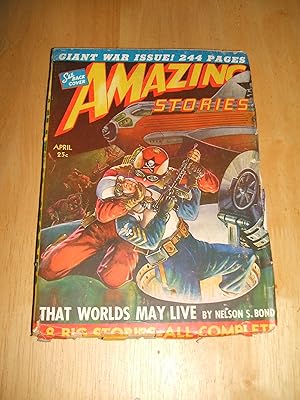 Bild des Verkufers fr Amazing Stories April 1943 zum Verkauf von biblioboy