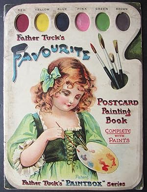 Image du vendeur pour Father Tuck's Favourite Postcard Painting Book, Father Tuck's "Paintbox" Series mis en vente par Knights Rare Books (Est. 1994)