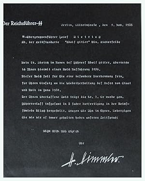 Immagine del venditore per Der Reichsfuhrer-SS venduto da Entelechy Books