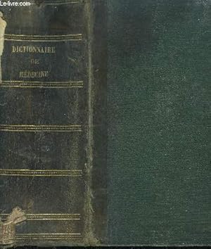 Seller image for Dictionnaire de mdecine, de chrirugie, de pharmacie, des sciences accessoires et de l'art vtrinaire for sale by Le-Livre