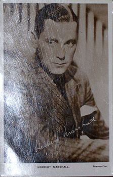 Herbert Marshall.