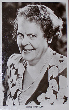 Marie Dressler.