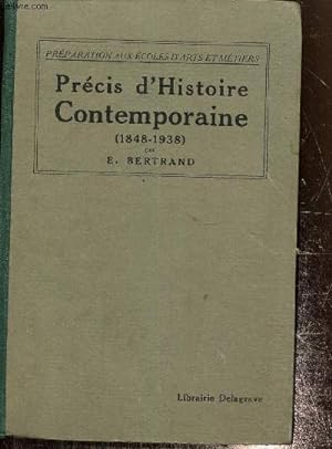 Précis d'histoire contemporaine (1848-1938)