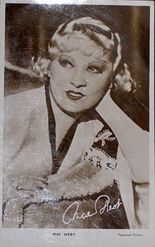 Mae West.