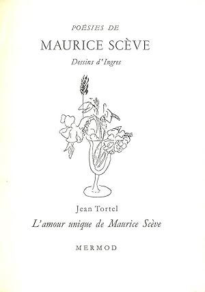Image du vendeur pour Poesies : De Maurice Sceve. Precede de el'Amour unique de Maurice Scevee par Jean Tortel mis en vente par M Godding Books Ltd