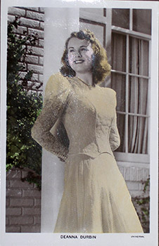 Deanna Durbin.