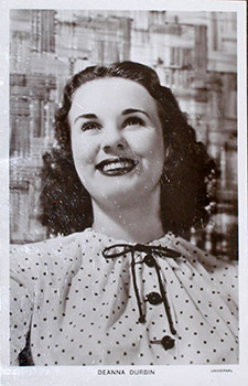 Deanna Durbin.