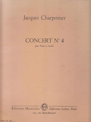 Imagen del vendedor de Concert No.4 for Piano and Strings - Full Score a la venta por Hancock & Monks Music