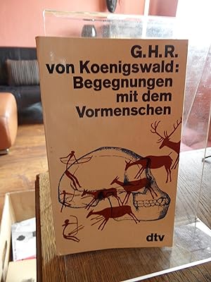 Imagen del vendedor de Begegnungen mit dem Vormenschen. a la venta por Antiquariat Floeder