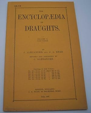 The Encyclopaedia of Draughts Volume 5, Third Edition