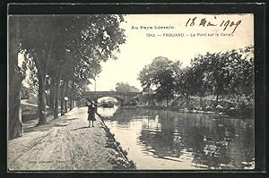 Carte postale Frouard, le Pont sur le Canal