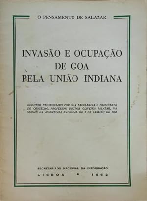 INVASÃO E OCUPAÇÃO DE GOA PELA UNIÃO INDIANA.