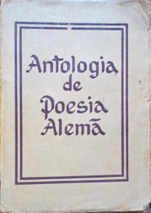 ANTOLOGIA DE POESIA ALEMÃ.