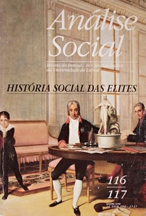 Seller image for ANLISE SOCIAL, REVISTA DO INSTITUTO DE CINCIAS SOCIAIS DA UNIVERSIDADE DE LISBOA, N. 116-117, 1992. for sale by Livraria Castro e Silva