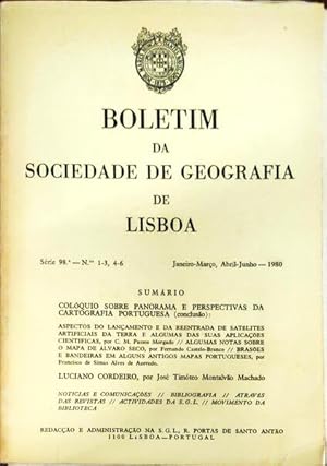 BOLETIM DA SOCIEDADE DE GEOGRAFIA DE LISBOA, N.º 1-3 E 4-6, JANEIRO-MARÇO E ABRIL-JUNHO 1980.