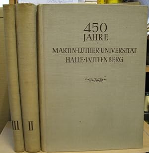 450 Jahre Martin-Luther-Universität in Halle-Wittenberg.