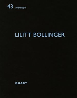 Image du vendeur pour Lilitt Bollinger : Anthologie mis en vente par GreatBookPrices