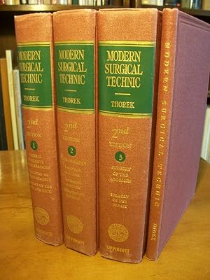 Modern Surgical Technic, Volumes 1, 2, and 3 and Index (Vol. 4 missing)