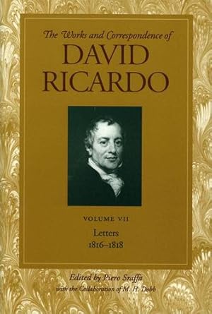 Imagen del vendedor de Letters 18161818 (Works and Correspondence of David Ricardo) by Ricardo, David [Paperback ] a la venta por booksXpress