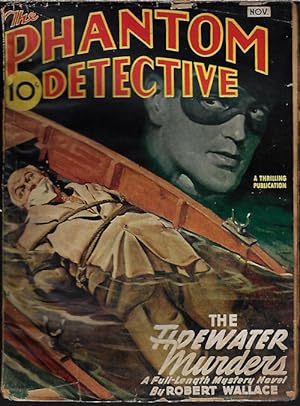 Seller image for THE PHANTOM DETECTIVE: November, Nov. 1946 ("The Tidewater Murders") for sale by Books from the Crypt