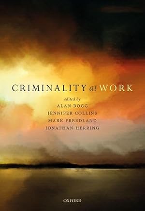 Imagen del vendedor de Criminality at Work (Hardcover) a la venta por AussieBookSeller