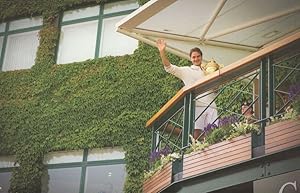 Bild des Verkufers fr Roger Federer Wimbledon Tennis Centre Court Balcony 2012 Postcard zum Verkauf von Postcard Finder