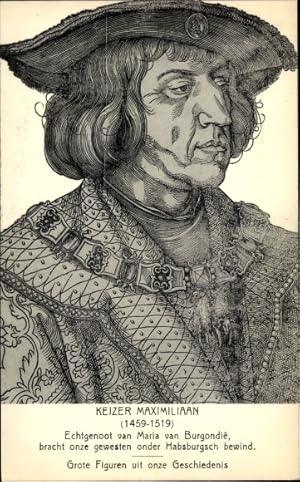 Künstler Ansichtskarte / Postkarte Keizer Maximilian, Kaiser Maximilian, Portrait