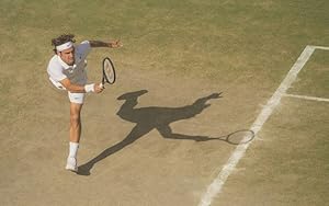 Bild des Verkufers fr Roger Federer Victory Wimbledon Tennis Match Final Postcard zum Verkauf von Postcard Finder