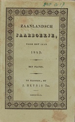 Zaanlandsch Jaarboekje voor het jaar 1843