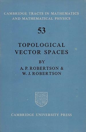 Topological vector spaces