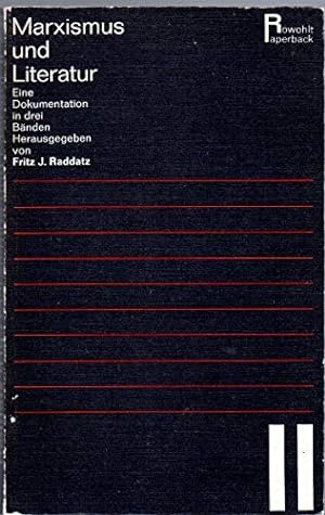 Marxismus und Literatur, Bd. 2. (= Rowohlt-Paperback, 81).
