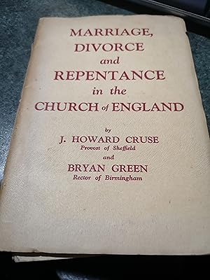 Seller image for Marriage, Divorce And Repentance In The Church Of England for sale by SGOIS