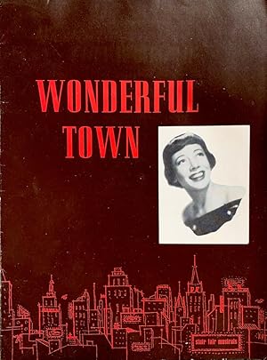 Seller image for Wonderful Town [Souvenir program, signed and inscribed by actress Imogene Coca] for sale by Randall's Books