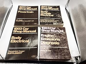 1983 Car Shop Manual (4 Volumes)