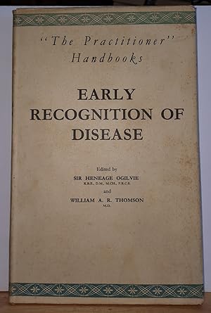 Seller image for Early Recognition of Disease for sale by Boscolla Books