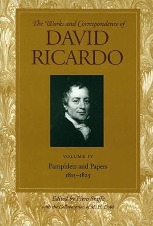 Bild des Verkufers fr Pamphlets and Papers 18151823 (Works and Correspondence of David Ricardo) by Ricardo, David [Paperback ] zum Verkauf von booksXpress