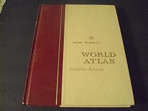 Rand McNally World Atlas Imperial Edition 1968 HC