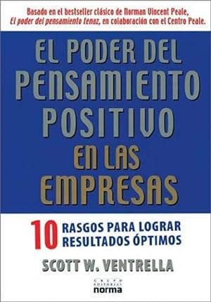 Seller image for El Poder Del Pensamiento Positivo En Las Empresas (Spanish Edition) for sale by Von Kickblanc