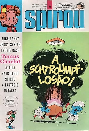 SPIROU (2ª Série) 1º Ano, Nº 10 - 12-6-1979