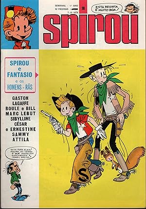 SPIROU (2ª Série) 1º Ano, Nº 18 - 7-8-1979