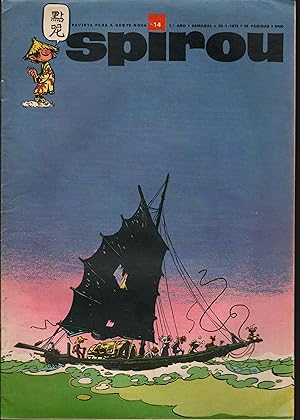 SPIROU: A Revista para a gente nova. (1ª Série). Nº 14. 1º Ano : 20-1-1972