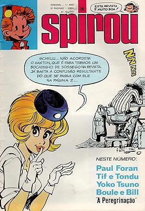 SPIROU (2ª Série) 1º Ano, Nº 29 - 23-10-1979