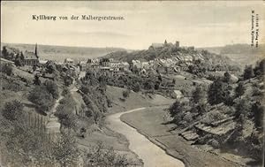 Bild des Verkufers fr Ansichtskarte / Postkarte Kyllburg in der Eifel, Gesamtansicht, Blick von der Malberger Strae zum Verkauf von akpool GmbH