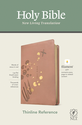 Bild des Verkufers fr NLT Thinline Reference Bible, Filament Enabled Edition (Red Letter, Leatherlike, Pink) (Leather / Fine Binding) zum Verkauf von BargainBookStores