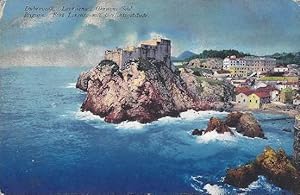 Bild des Verkufers fr Dubrovnik. 1 alte Orig.- Ansichtspostkarte zum Verkauf von Klaus Kreitling