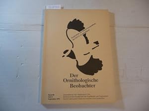 Bild des Verkufers fr Der Ornithologische Beobachter. Band 88. Heft 3. Sept. 1991. Sonderheft zur Jahresversammlung der DO-G in Interlaken (=Zeitschrift der ALA, Schweizerische Gesellschaft fr Vogelkunde und Vogelschutz) zum Verkauf von Gebrauchtbcherlogistik  H.J. Lauterbach