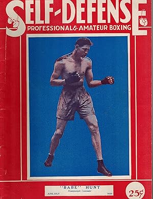 Self Defense; Professional & Amateur Boxing, June-July, 1930